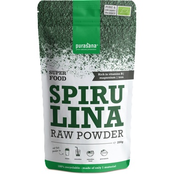 Purasana Спирулина на прах bio - 200 г