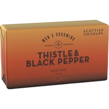 Scottish Fine Soaps Tuhé mýdlo thistle & black pepper 220 g