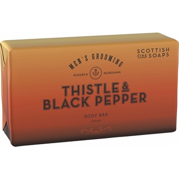 Scottish Fine Soaps Tuhé mýdlo thistle & black pepper 220 g