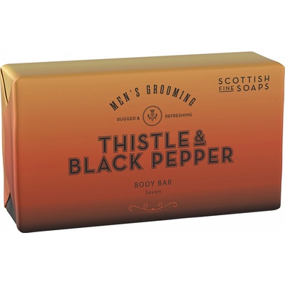 Scottish Fine Soaps Tuhé mýdlo thistle & black pepper 220 g
