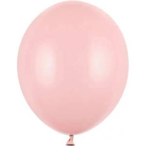 Party Deco Латексов Балон Пастел, Бледо Розов - 30 см (sb14p-081b)
