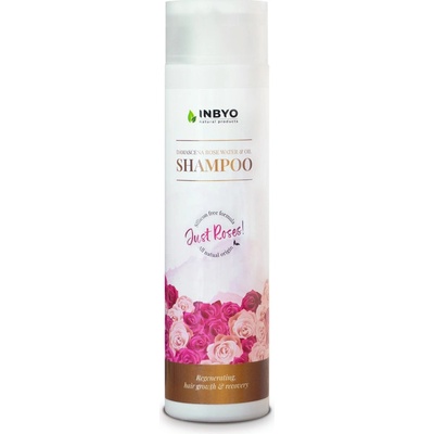 Inbyo šampon na růst vlasů s růžovou vodou a růžovým olejem 250 ml