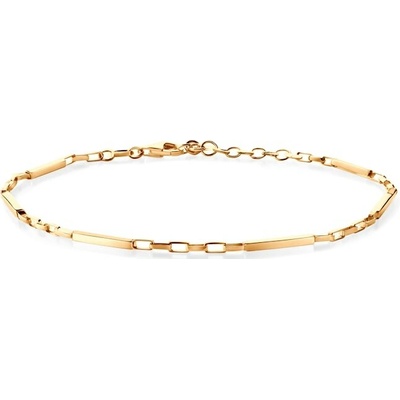 SAVICKI Náramok s príveskom pozlátené striebro 19 cm+2,5 cm - B-B-B0704-00323-925-Z