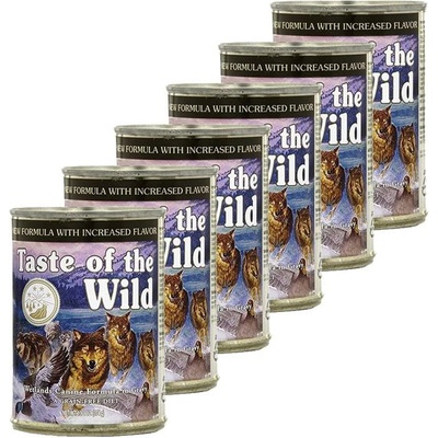 Taste of the Wild Wetlands Canine - консерва, 6 x 390г