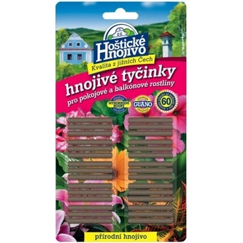 FORESTINA HOŠTICKÉ HNOJIVÉ TYČINKY S GUÁNOM 30 ks