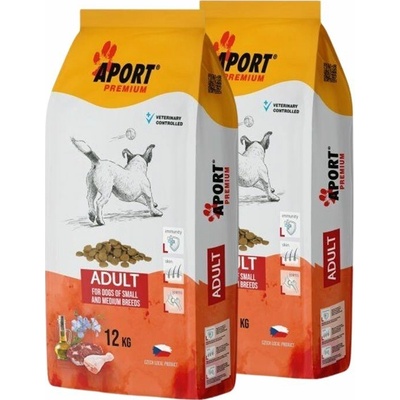 Aport Premium Dog Adult 2 x 12 kg