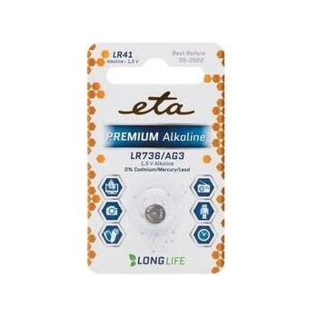 ETA PREMIUM ALKALINE LR41 1ks LR41PREM1