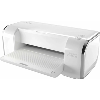 Sizzix big shot Switch Plus A4 Starter Kit Elektrický vyřezávací strojek bílá – Sleviste.cz