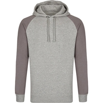Miners mate pánska mikina MY611 Heather Grey
