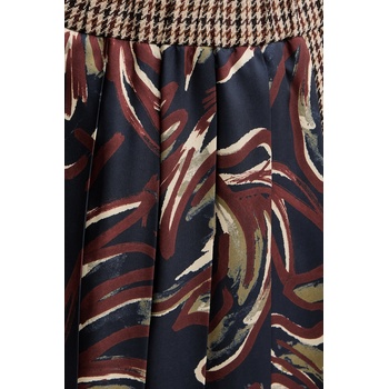 Weekend Max Mara Пола с вълна Weekend Max Mara FANALE в тъмносиньо среднодълга разкроена 2525106092600 (2525106092600)