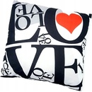 Halantex vankúš LOVE pre všetkých zamilovaných 40x40