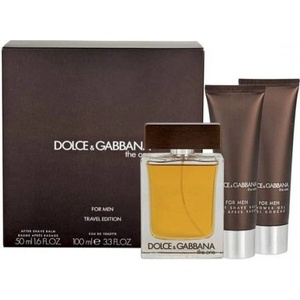 Dolce&Gabbana The One for Men - Подаръчен комплект за мъже: 100мл тоалетна вода + 50 ml ASB + 50 ml SG