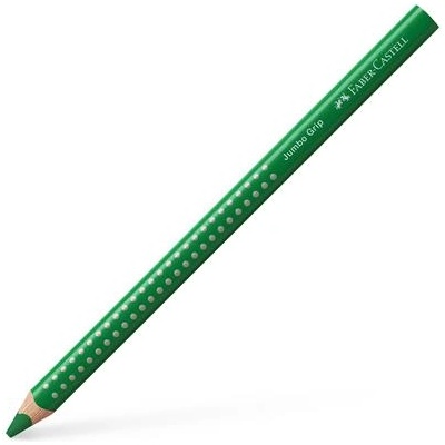 Faber-Castell "Grip 2001 Jumbo" триъгълен цветен молив, зелен 110963 (110963)