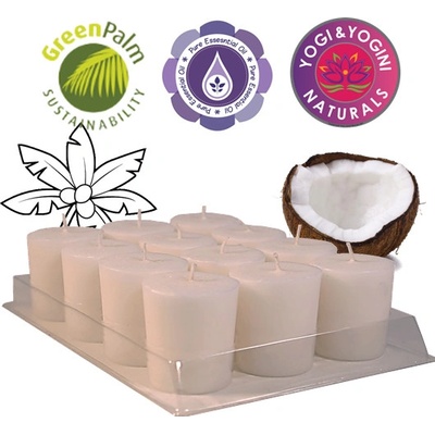 Yogi & Yogini Naturals Coconut wax 1 ks