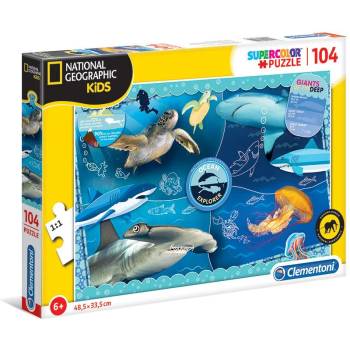 Clementoni Пъзел 104 части National Geographic Ocean Explorer Клементони Clementoni 27141