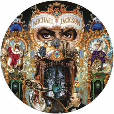 Michael Jackson - Dangerous - Limited Picture Vinyl, Edice 2018 LP