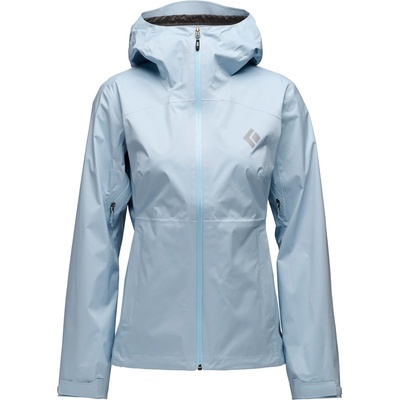 Black Diamond Дамско водоустойчиво яке Black diamond Women's Fineline Stretch Shell Waterproof jacket - Fog Blue (102-4135-0913)
