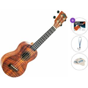 Mahalo MA1KA Artist Elite Series Standard SET Photo Flame Koa Сопрано укулеле (MA1KA-STANDARD-SET)