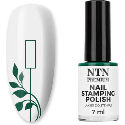 NTN Premium Lak na pečiatkovanie nechtov 7ml, č.102 zelený