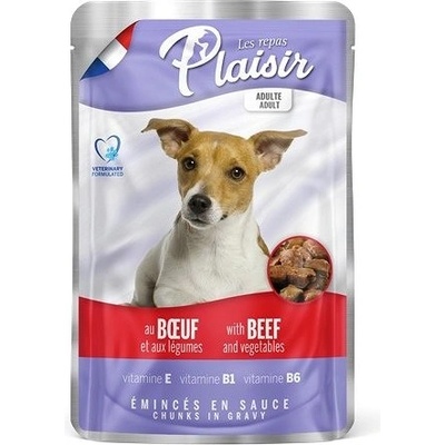 Plaisir Adult hovädzie so zeleninou 22 x 100 g