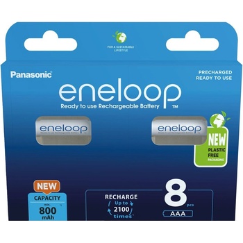 Panasonic Eneloop AAA 800mAh 8ks 4MCDE/8BE