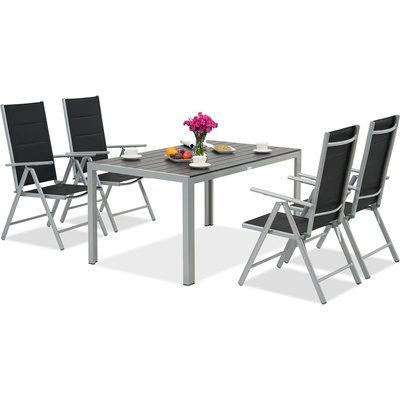 Garden Point Градински комплект за 4 души от поливо дърво Verona Garden Point (GAP1221-4)
