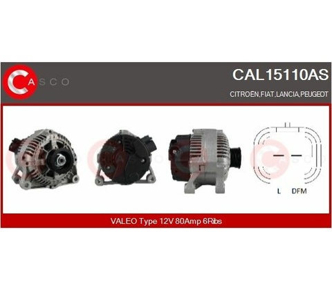 generátor CASCO CAL15110AS