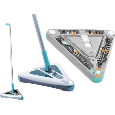 MediaShop Livington Deeper Sweeper akumulátorový čistič podlah se 4 kartáči – Zboží Dáma