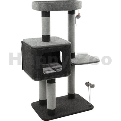 Flamingo škrabadlo Fati 75,5 x 43,5 x 110,5 cm