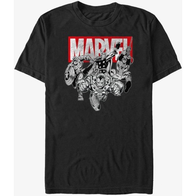 ZOOT. Fan Черна унисекс тениска Marvel IronMan Poses ZOOT. Fan | Cheren | МЪЖЕ | S