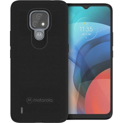 Motorola Калъф за Motorola Moto E7, силиконов, Motorola E7-PC, удароустойчив, черен (E7-PC)