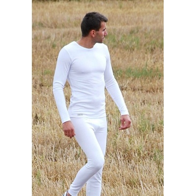 TERMOintima bambusové pánské termo triko Bamboo White