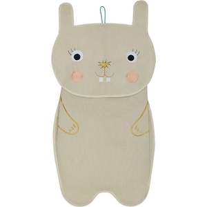 OYOY Mini Кремав текстилен висящ органайзер 40x1x82 cm Darling Rabbit - OYOY Mini (M107783)