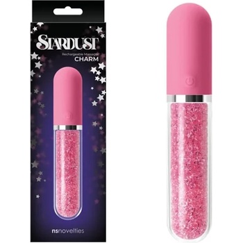 Image 1 of Вибратор, звезден прах, 16, 7см. - Stardust Charm Pink (NSTOYS0836)