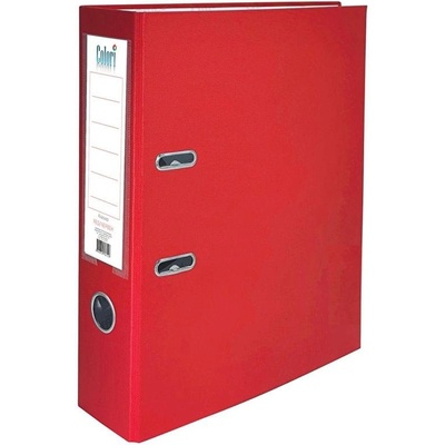 Colori Класьор, 8 cm, PP, без метален кант, червен (1070120170)