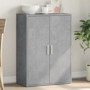 vidaXL Бюфет бетонно сив 60x31x84 см инженерно дърво (840488)