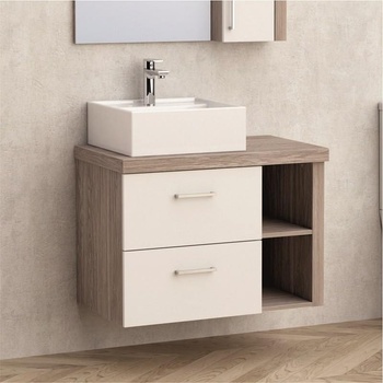 Inter Ceramic Конзолен PVC шкаф, ICP 754655, Inter Ceramic, 75x46x55см (754655)