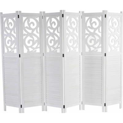 Design-Shop Paraván Shabby vintage Istambul 170 x 240 cm Bílá