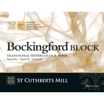 St Cuthberts Mill Bockingford Rough Block Скицник 12 31 x 23 cm 300 g White (T47230001011C)