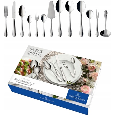 Villeroy & Boch Designová sada příborů 68 ks kolekce Mademoiselle