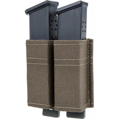Wosport Fast Double Molle na 9mm pistolové zásobníky Ranger green
