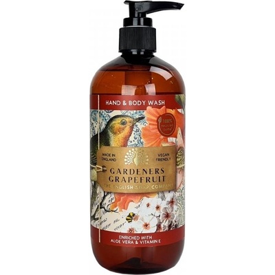 English Soap Company umývací gél na ruky a telo Ružový grep & Broskyňa 500 ml