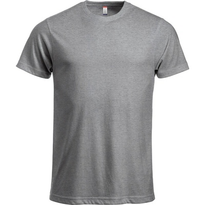 Clique New Classic-T krátký rukáv pánské COT67936007700-grey melange