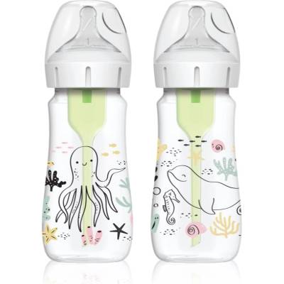 Dr. Brown's Options+ Ocean бебешко шише 2x270ml
