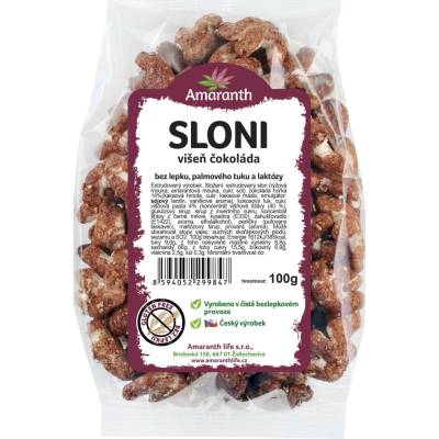 Amaranth life Sloni višeň čokoláda 80 g