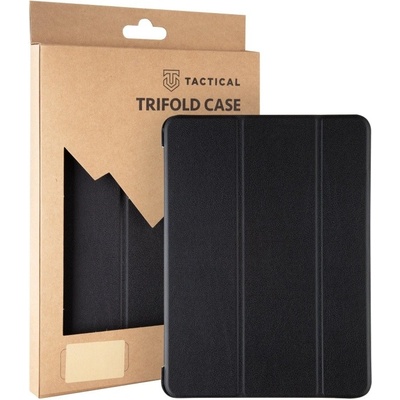 Tactical Book Tri Fold Pouzdro Galaxy Tab S7 FE 5G S7+ 12.4 Black