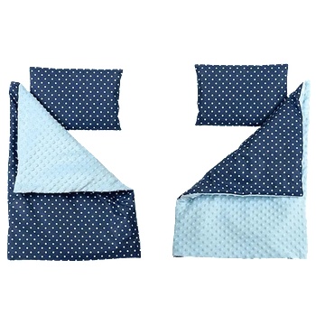Image 1 of Бебешки спален комплект Minky 4 части 70 х 50 см 64229-D1
