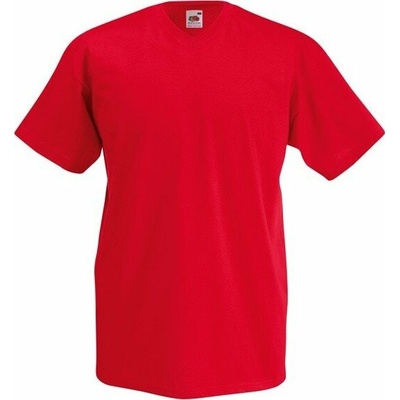 Fruit of the Loom tričko Valueweight do véčka F270 Červená