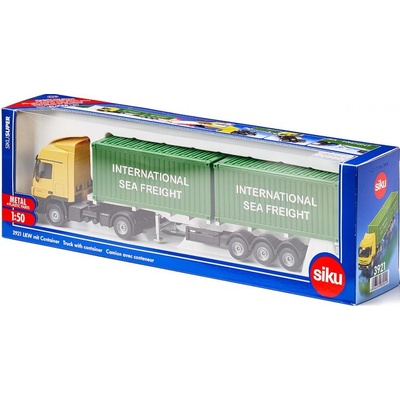 SIKU Детска играчка Siku - Камион с контейнери (3921)