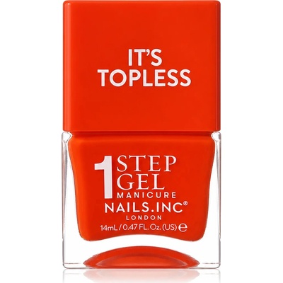 Nails Inc. It’s Topless 1 Step Gel Nail Polish 14 ml odtieň Jennifer
